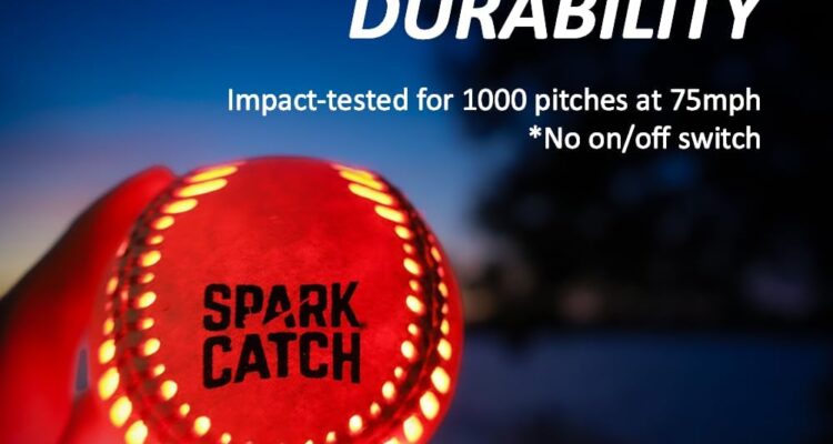 spark catch light up baseball review