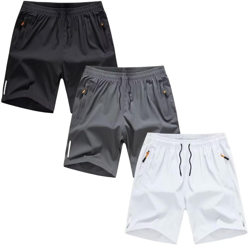 ANHDM Boys Athletic Shorts Quick Dry Workout Shorts 2023