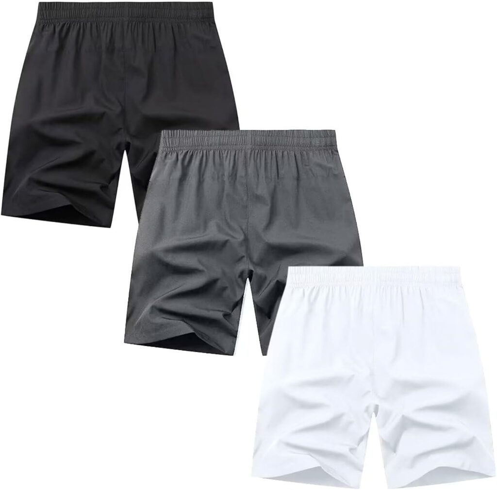 ANHDM Boys Athletic Shorts Quick Dry Workout Shorts 2023