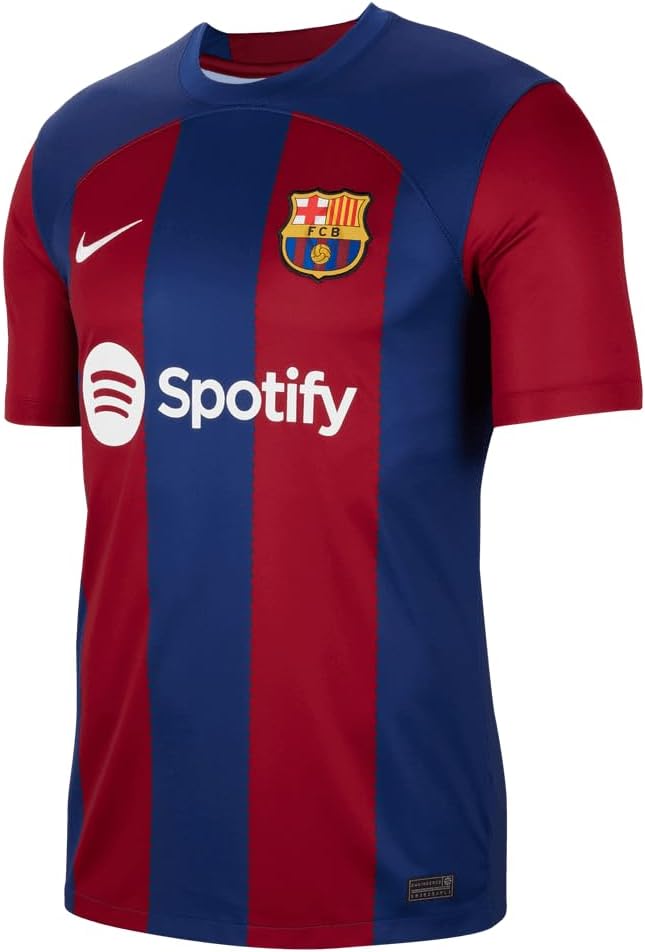 Nike 2023-2024 Barcelona Home Football Soccer T-Shirt Jersey