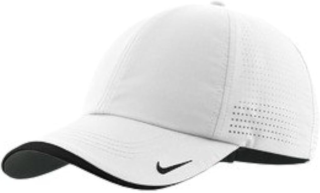 Nike Golf - Dri-FIT Swoosh Perforated Cap , 429467, White, No Size