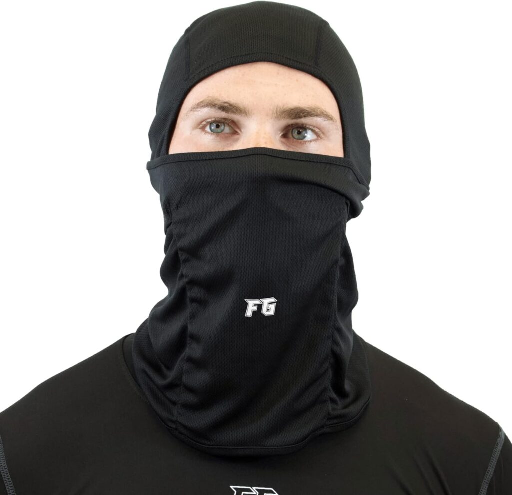 Frost Gear Pro On-Field Face Shield, OSFM, Black