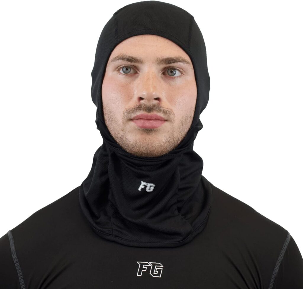 Frost Gear Pro On-Field Face Shield, OSFM, Black